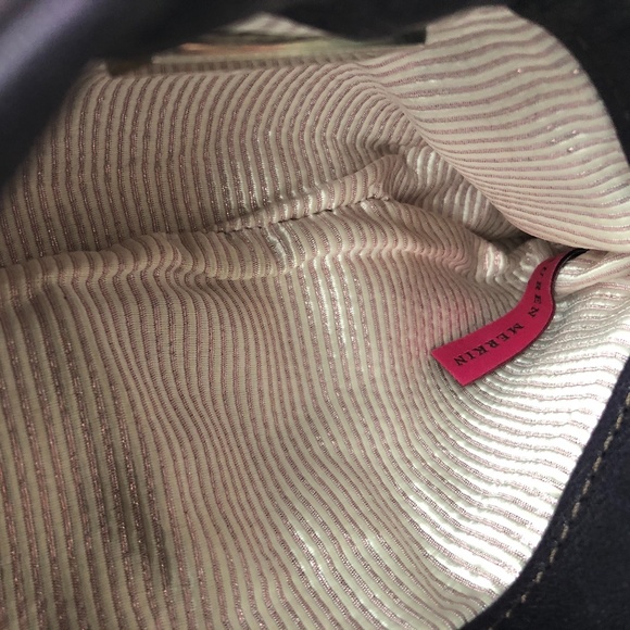 Lauran Merkin Woven Leather Clutch Bag - Picture 9 of 11